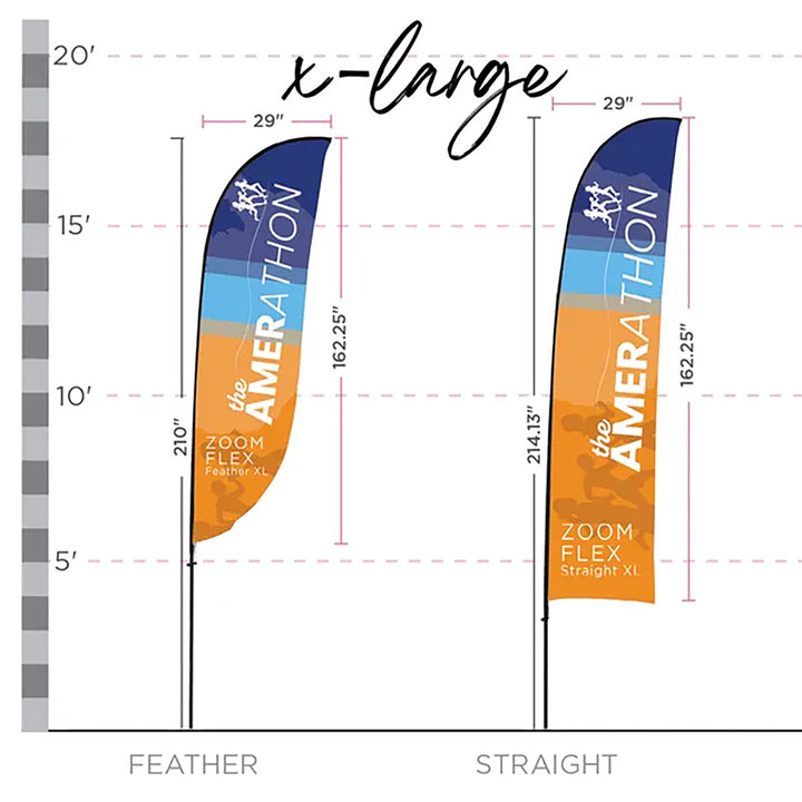Zoom Flex - Extra Large Flag