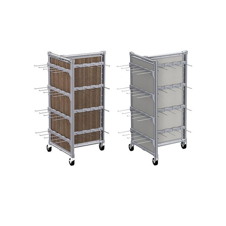 Classic Style Low 3-Way Display Fixture w/Hooks