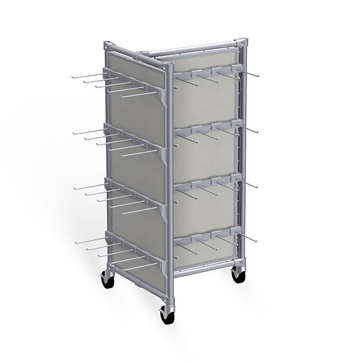 Classic Style Low 3-Way Display Fixture w/Hooks