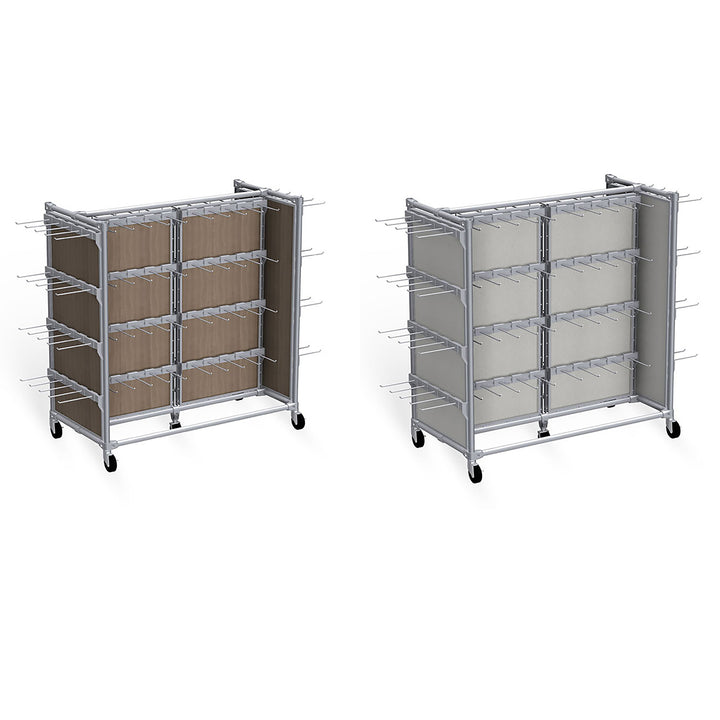 Classic Style Low 2-Mod Gondola Display Fixture w/Hooks