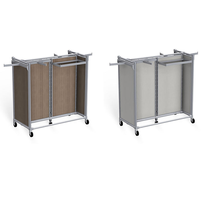 Classic Style Low 2-Mod Gondola Display Fixture Apparel