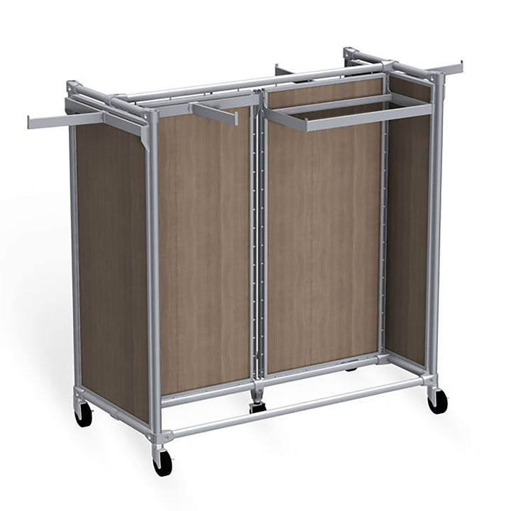 Classic Style Low 2-Mod Gondola Display Fixture Apparel