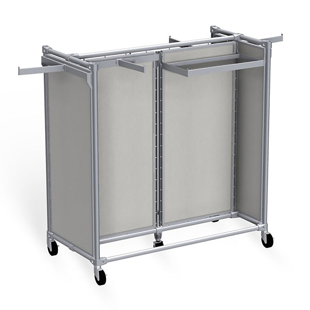 Classic Style Low 2-Mod Gondola Display Fixture Apparel