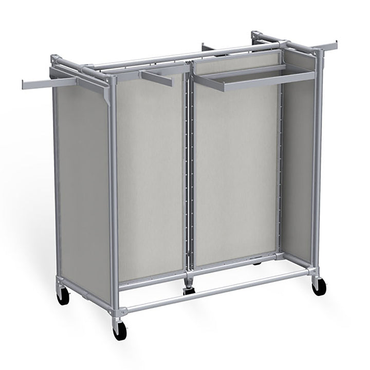 Classic Style Low 2-Mod Gondola Display Fixture Apparel