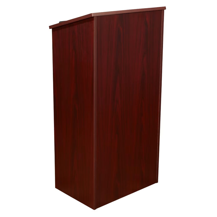 Full Floor Lectern, Mahogany