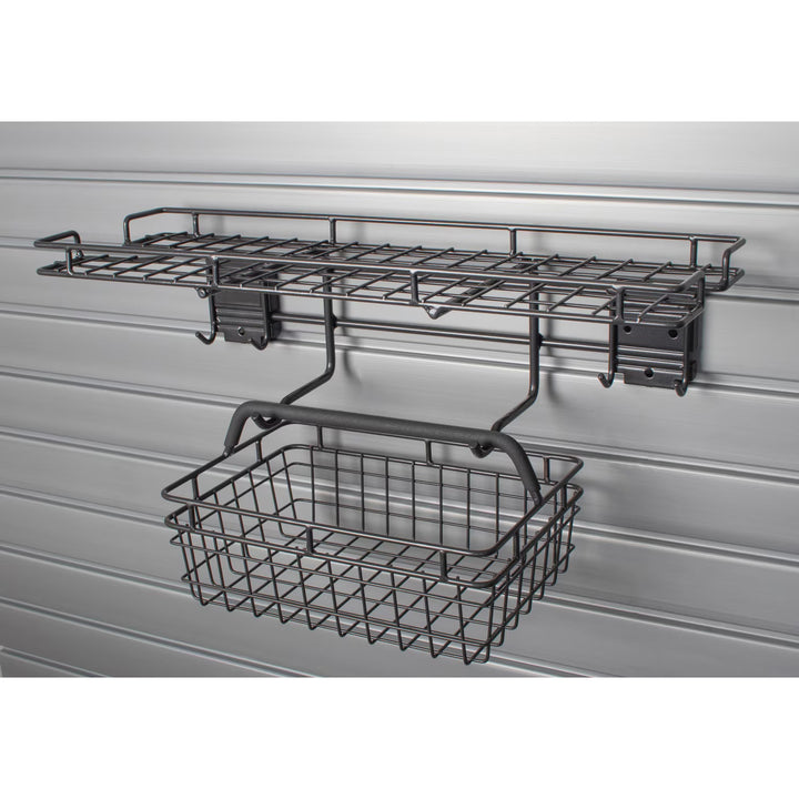 23" Garden Center & Basket - HandiWall- Graphite