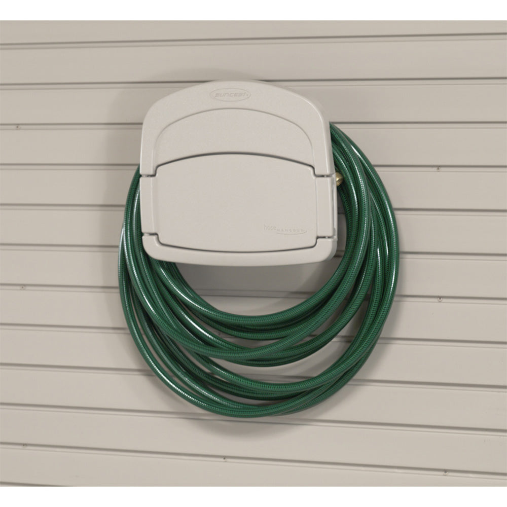 Wall Mount Hose Holder w/2 HSN3PAC Locking Clips - HandiWall