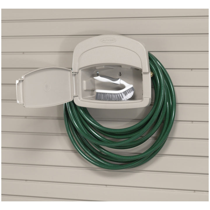 Wall Mount Hose Holder w/2 HSN3PAC Locking Clips - HandiWall