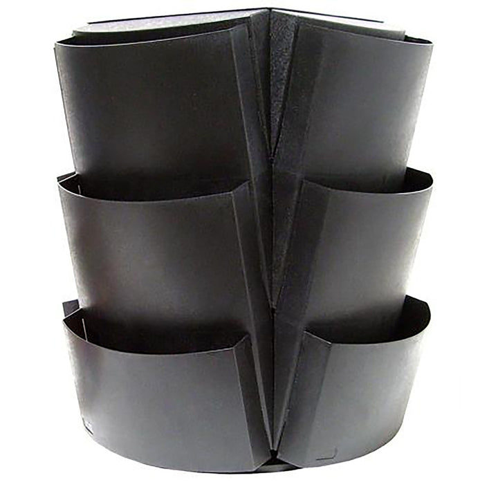 12 Pocket Rotating Countertop Plastic Literature Rack