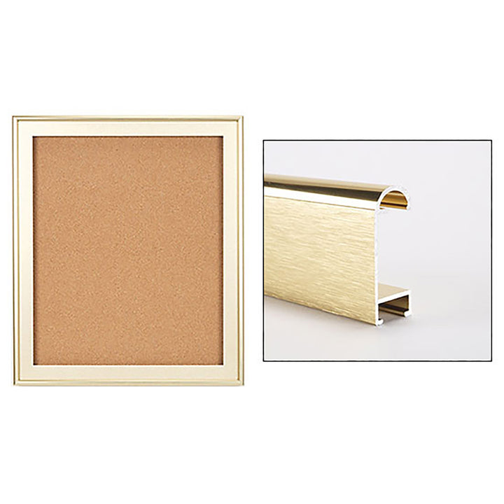 Designer Metal Framed Bulletin Board 24" x 36"