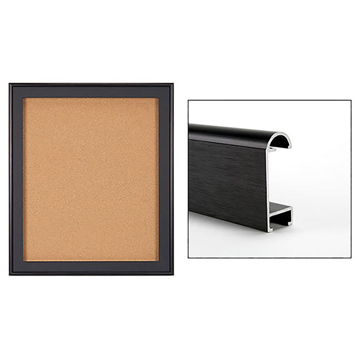 Designer Metal Framed Bulletin Board 24" x 36"