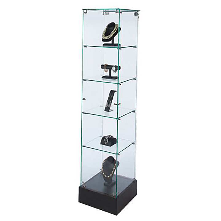Frameless Display Case 72"H x 16"W