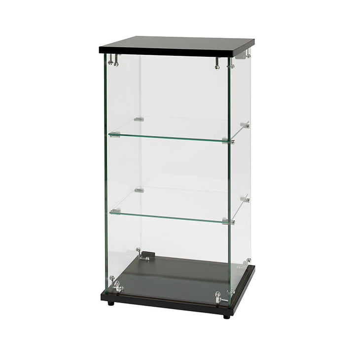 Frameless Countertop Display Case 13 1/4"W x 26 3/4"H
