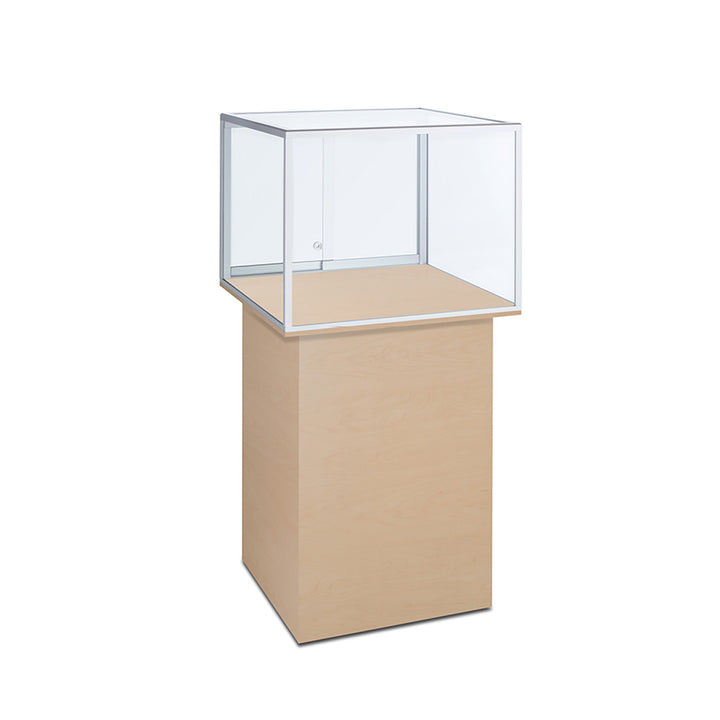 Square Pedestal Display Case PD530