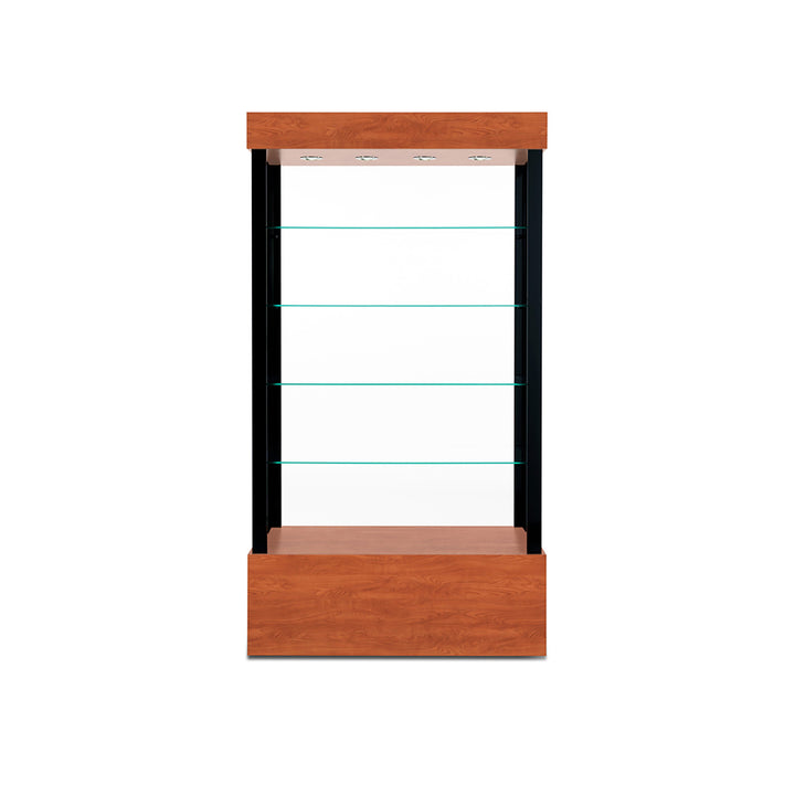 40" & 49" Open Display Case, Wheels, LED Lights