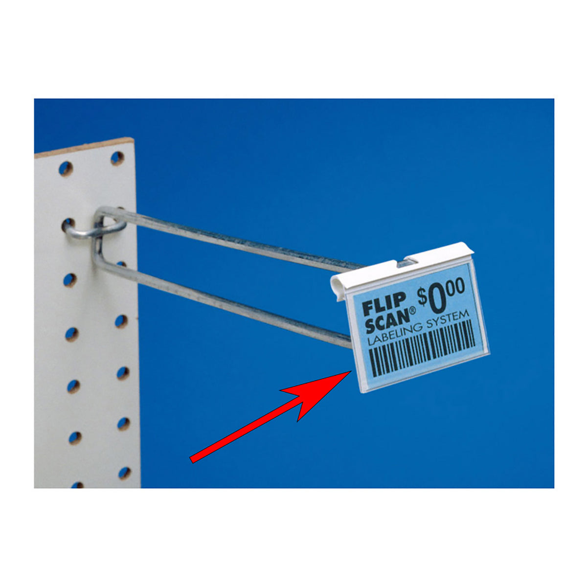 Flip Scan Paper Label Holder – Allen Display