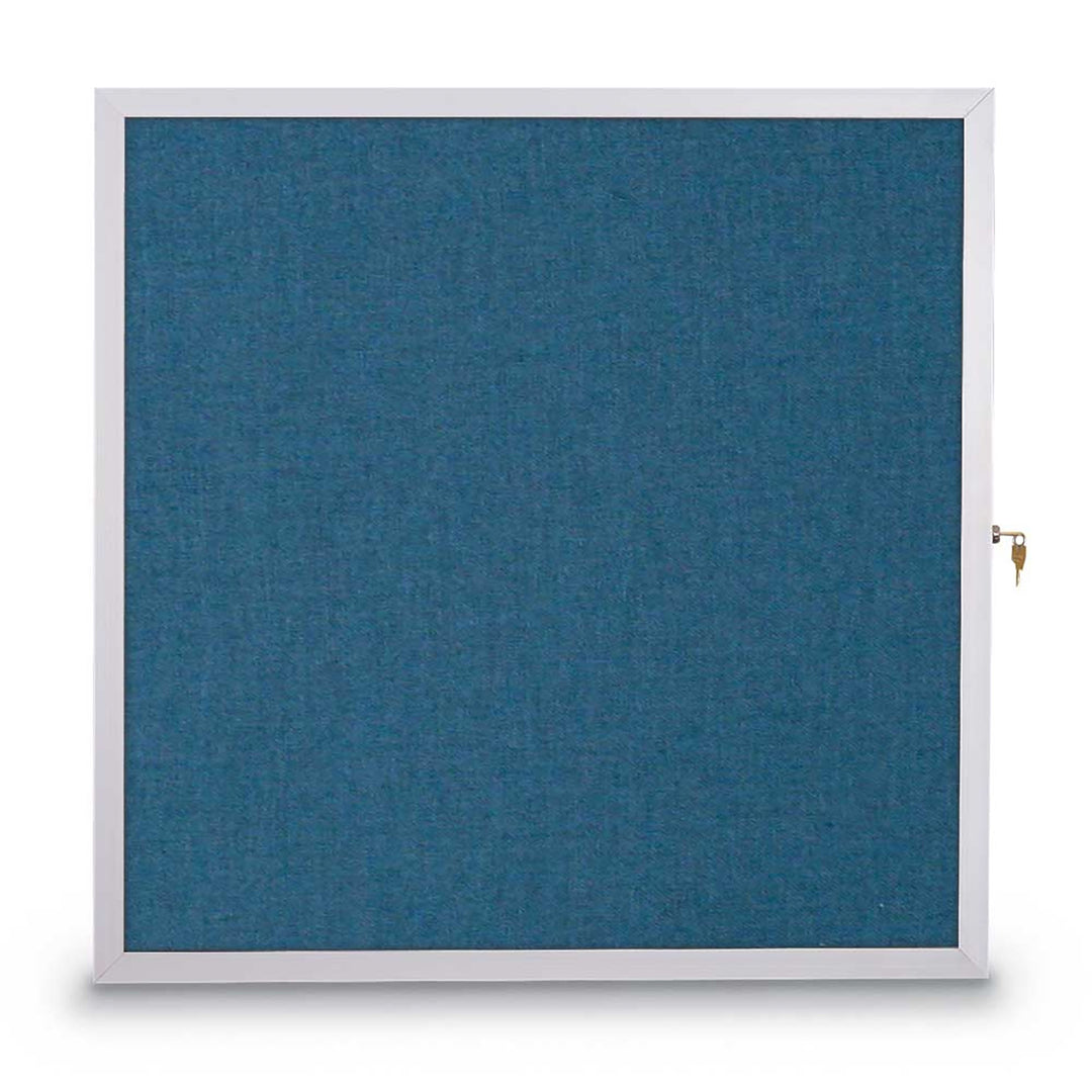 Slim Style Traditional Indoor Enclosed Cork/Fabric Board