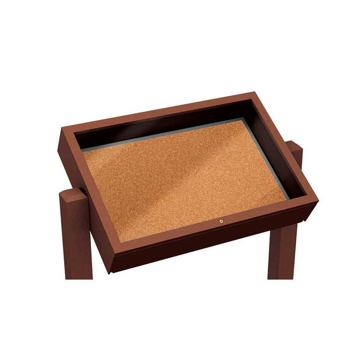 36" x 24" Enclosed Tabletop Outdoor Message Center