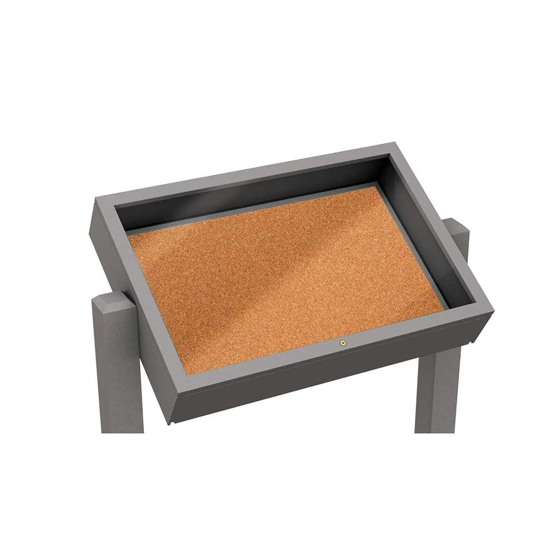 36" x 24" Enclosed Tabletop Outdoor Message Center