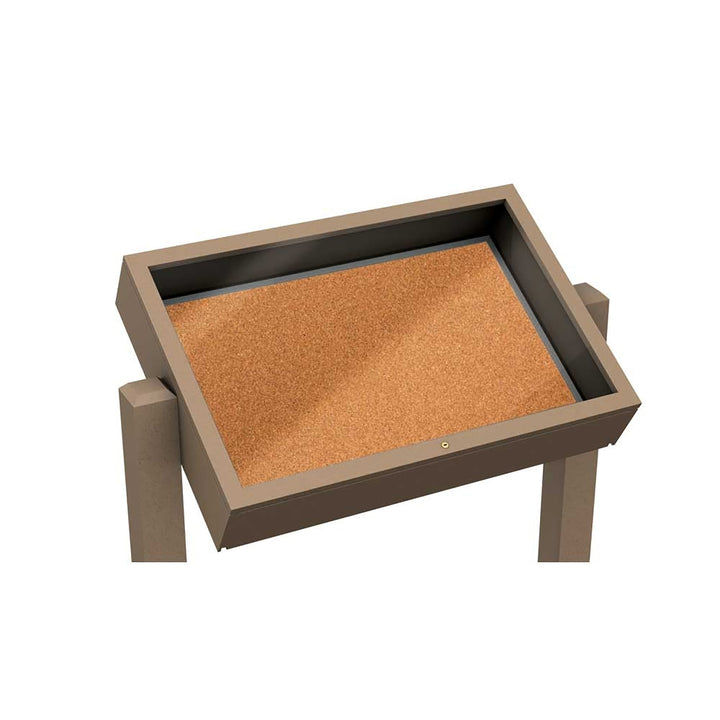 36" x 24" Enclosed Tabletop Outdoor Message Center