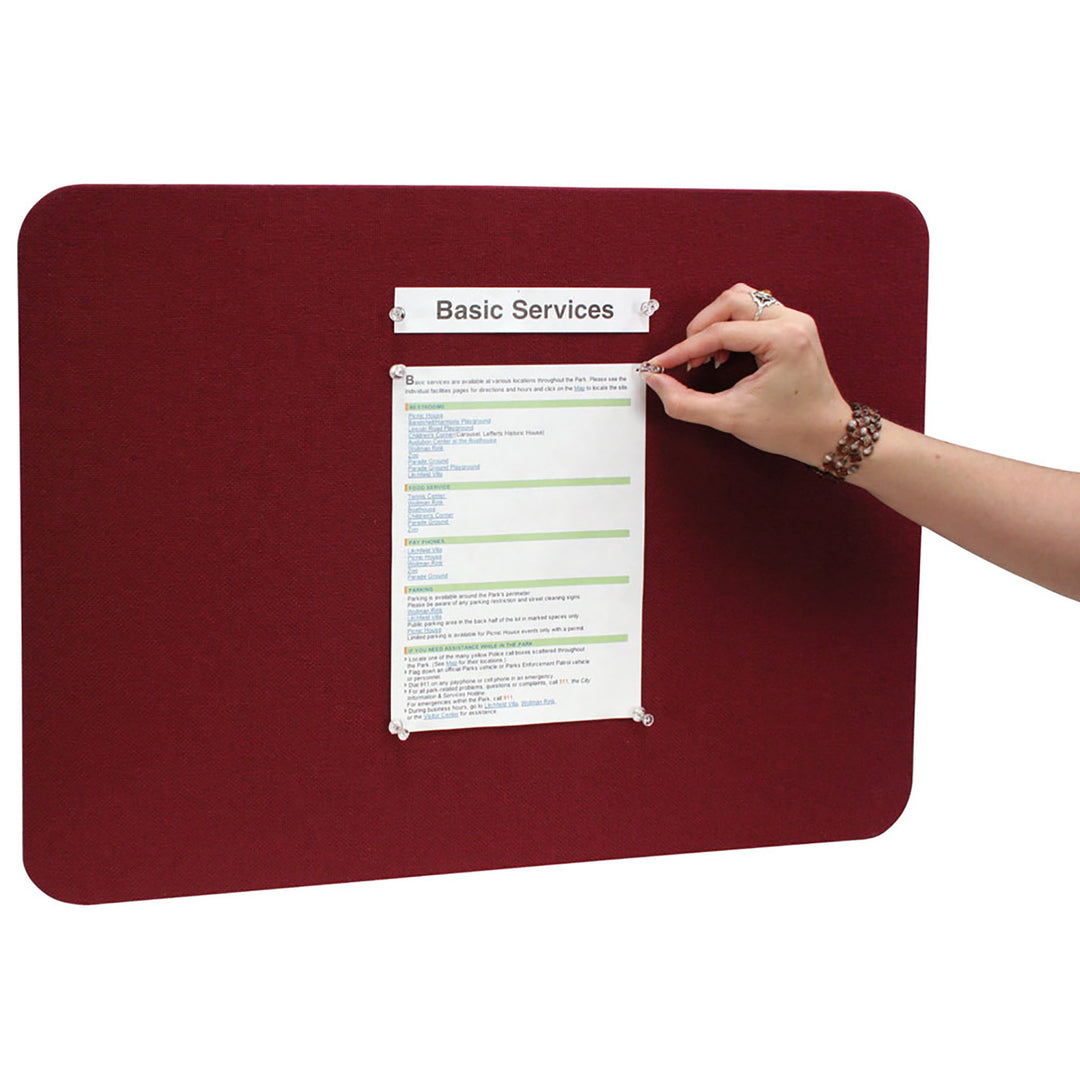 Unframed Fabric Board - 24"W x 18"H