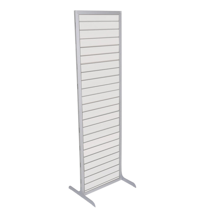 Slatwall Tower Double Sided - White