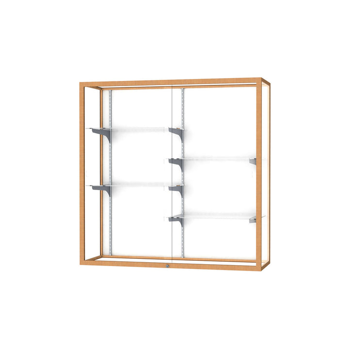 Champion Wall Mount Display Case 48”H x 48”W x 16”D