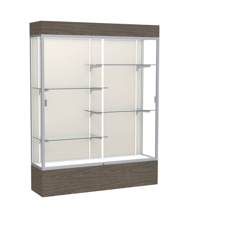 Reliant Display Case 48"w x 72"h with Light Cornice