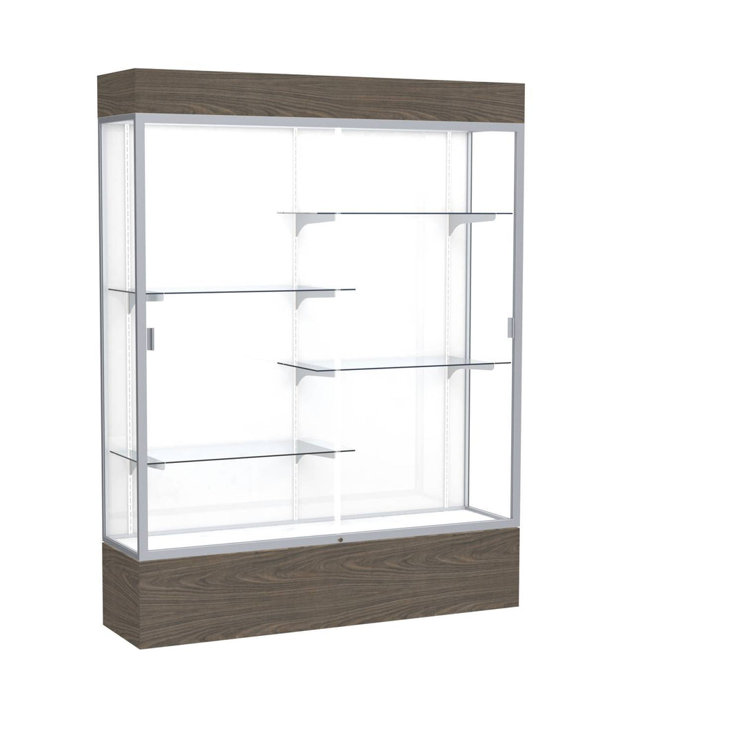 Reliant Display Case 48"w x 72"h with Light Cornice