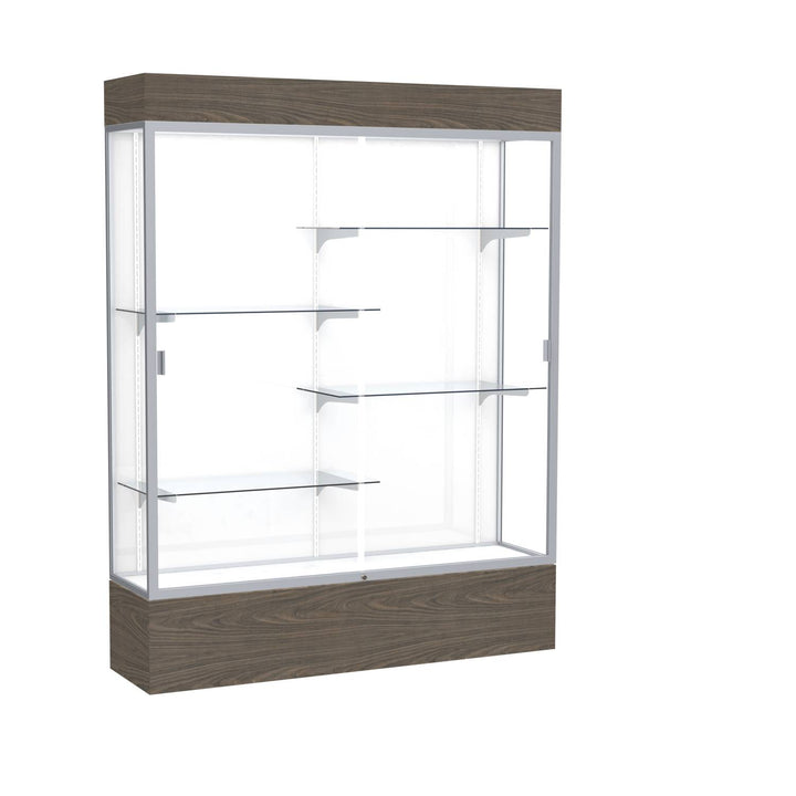 Reliant Display Case 48"w x 72"h with Light Cornice