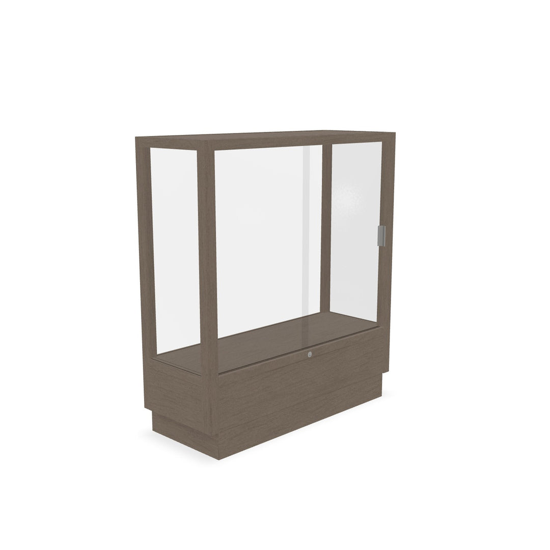 36"w x 40"h Heritage Display Case - Hardwood Finish