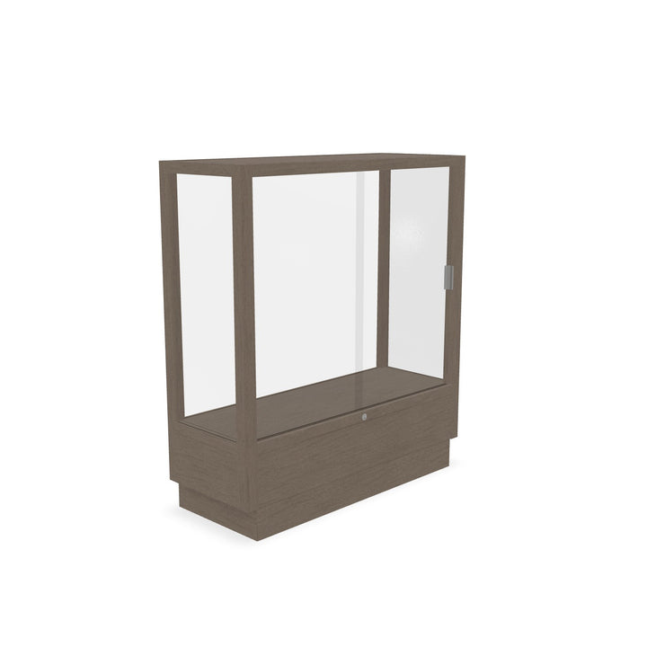 36"w x 40"h Heritage Display Case - Hardwood Finish