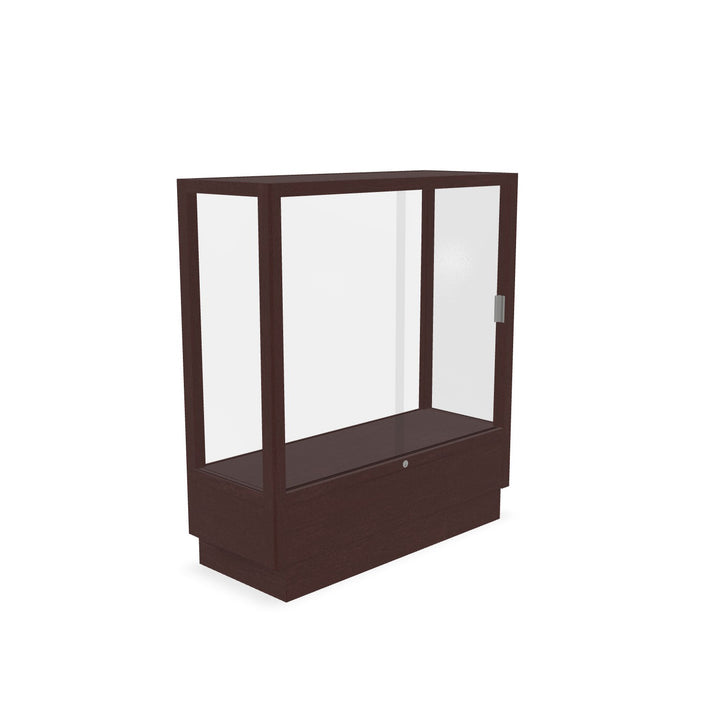 36"w x 40"h Heritage Display Case - Hardwood Finish