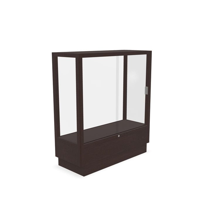 36"w x 40"h Heritage Display Case - Hardwood Finish