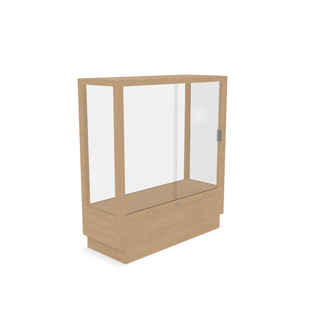 36"w x 40"h Heritage Display Case - Hardwood Finish
