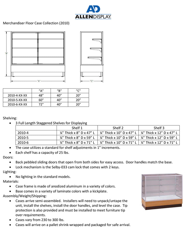 Merchandiser Display Cases