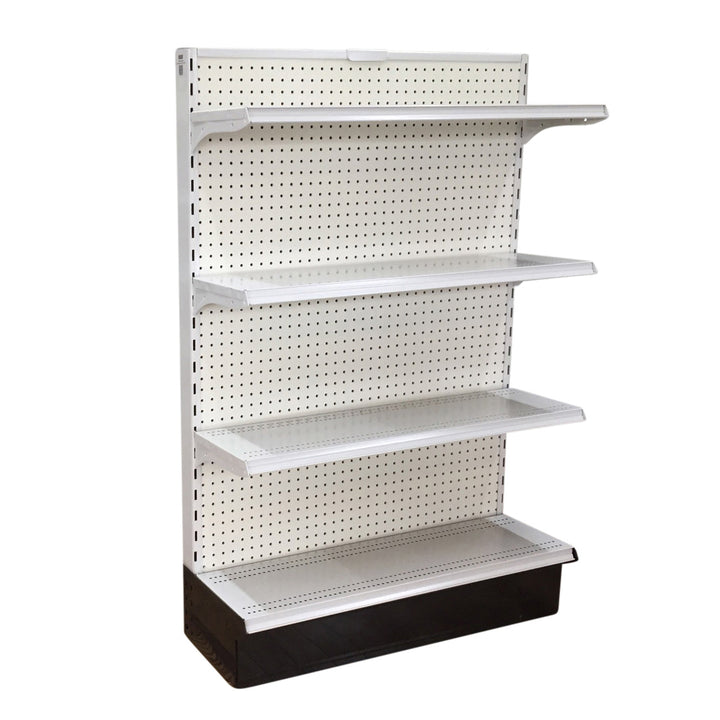 48"L x 16"D Gondola Shelving Wall Unit with 13"D Base Shelf
