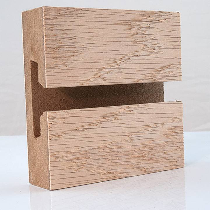 Red Oak Veneer Slatwall Panel MDF