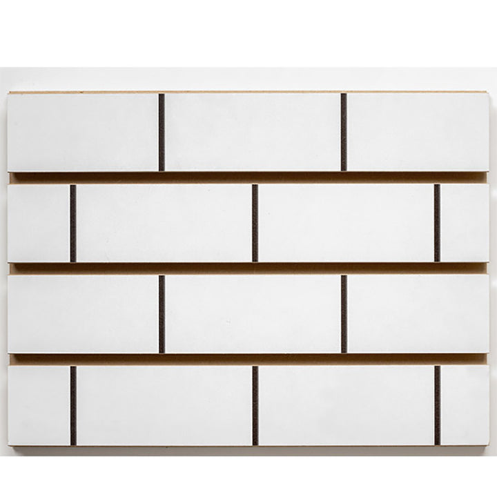 Subway Tile Slatwall Panel MDF