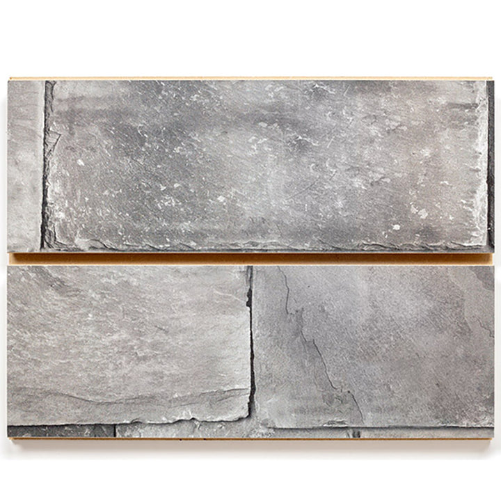 Slate Roof Grey Slatwall Panel MDF