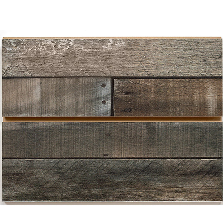Aged Barnside Slatwall Panel MDF
