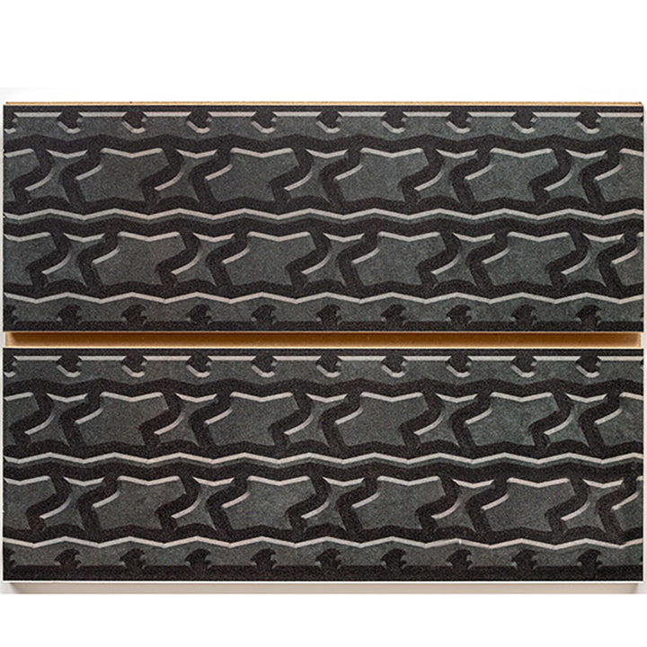 Tire Tread Slatwall Panel MDF