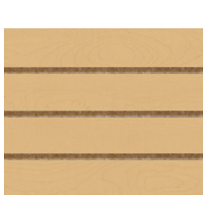 Champagne Maple Slatwall Panel MDF
