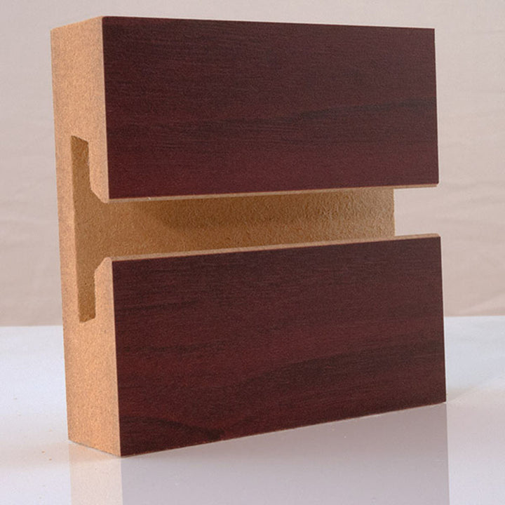 Mahogany Slatwall Panel EQ