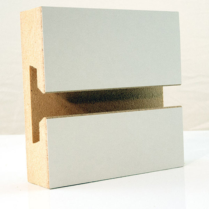 Stone Grey Slatwall Panel EQ