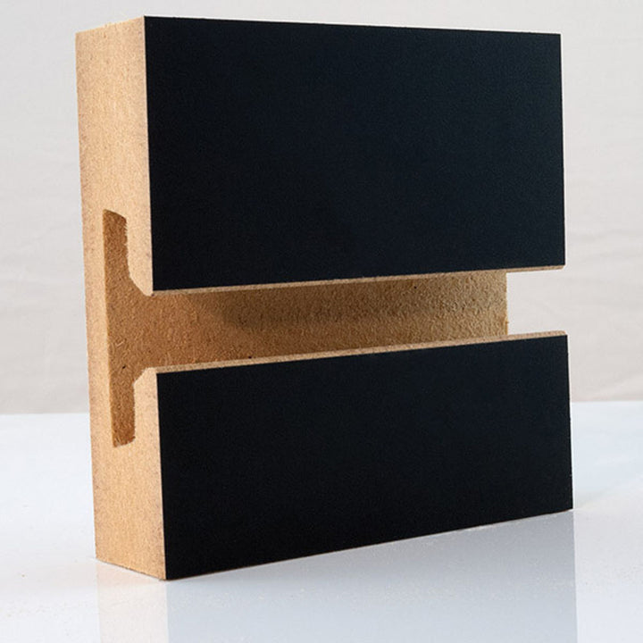 Trojan Black Slatwall Panel EQ