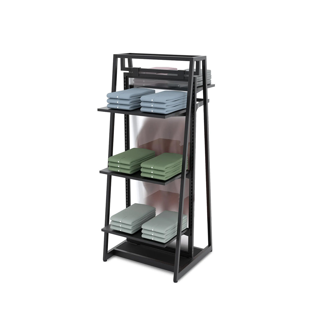 Aspect 24" Floor Merchandiser with Hanging and Shelving - Kit 2