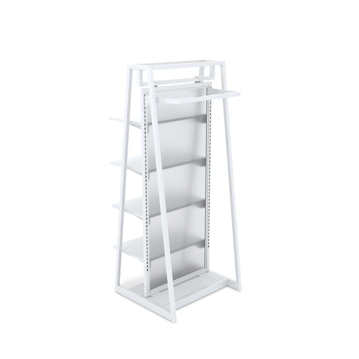 Aspect 24" Floor Merchandiser with Hanging and Shelving - Kit 2