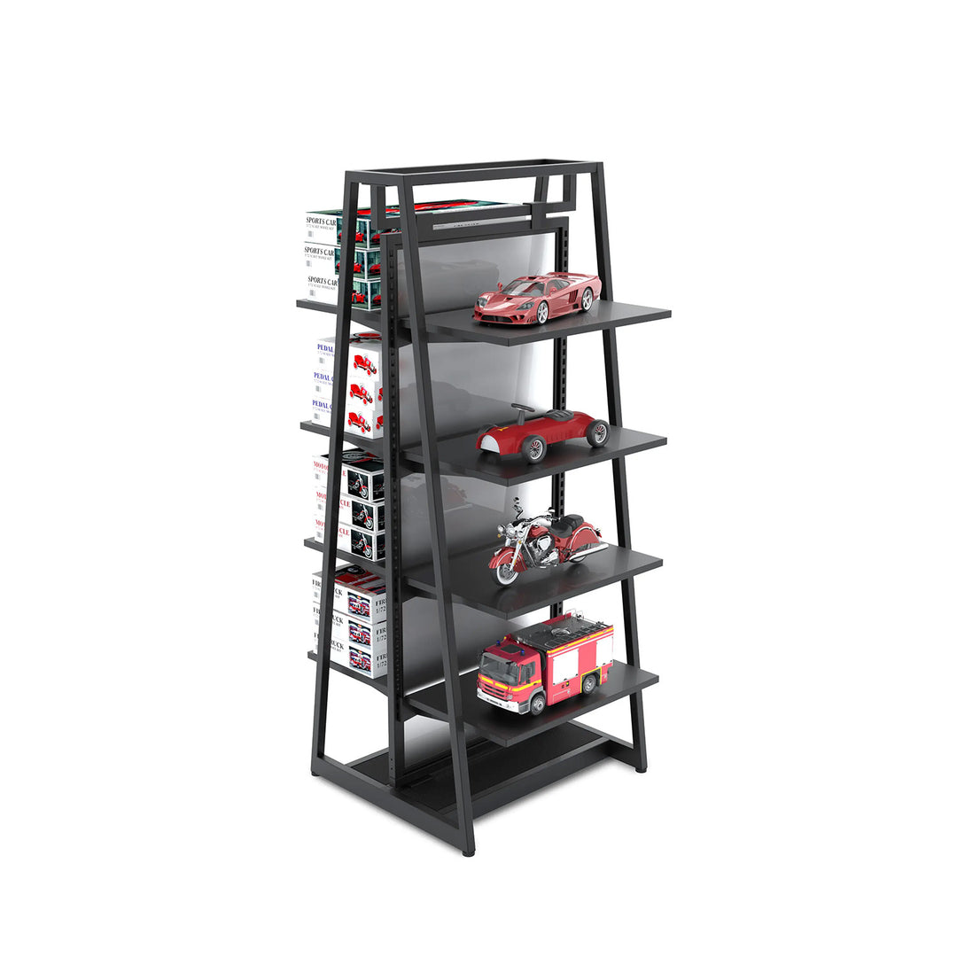 Aspect 24" Floor Merchandiser Shelving Unit - Kit 3