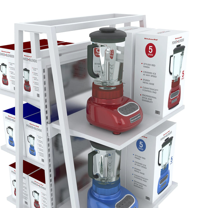 Aspect 24" Floor Merchandiser Shelving Unit - Kit 3